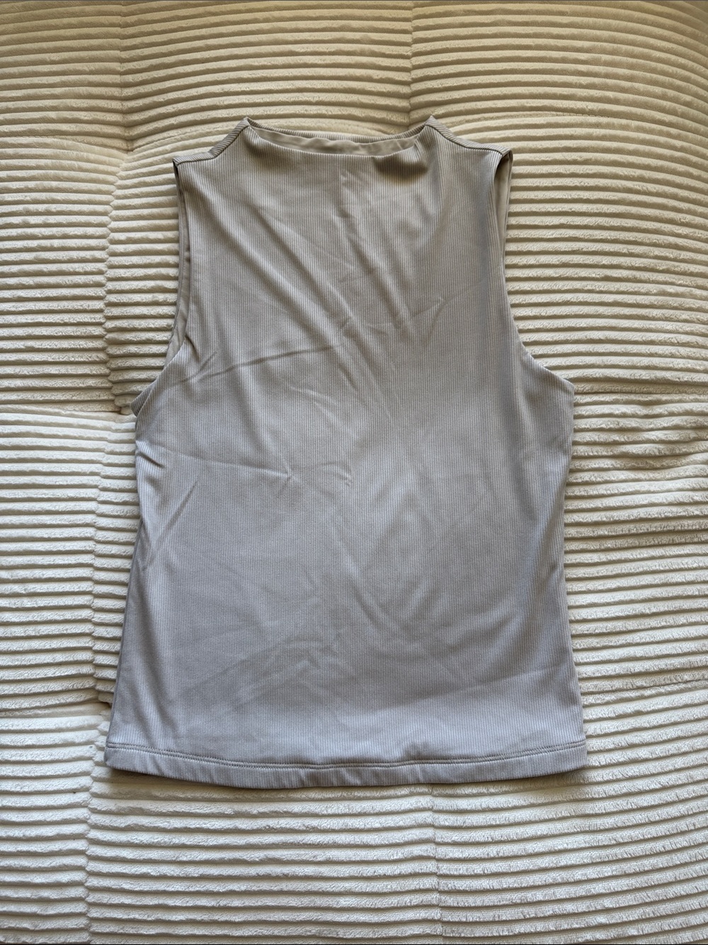 Tahari Ribbed Sleeveless Tank
